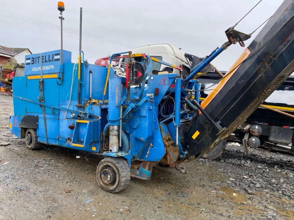 1998 BITELLI Sf100 T4 ROAD PLANER.......355hrs. - Image 2