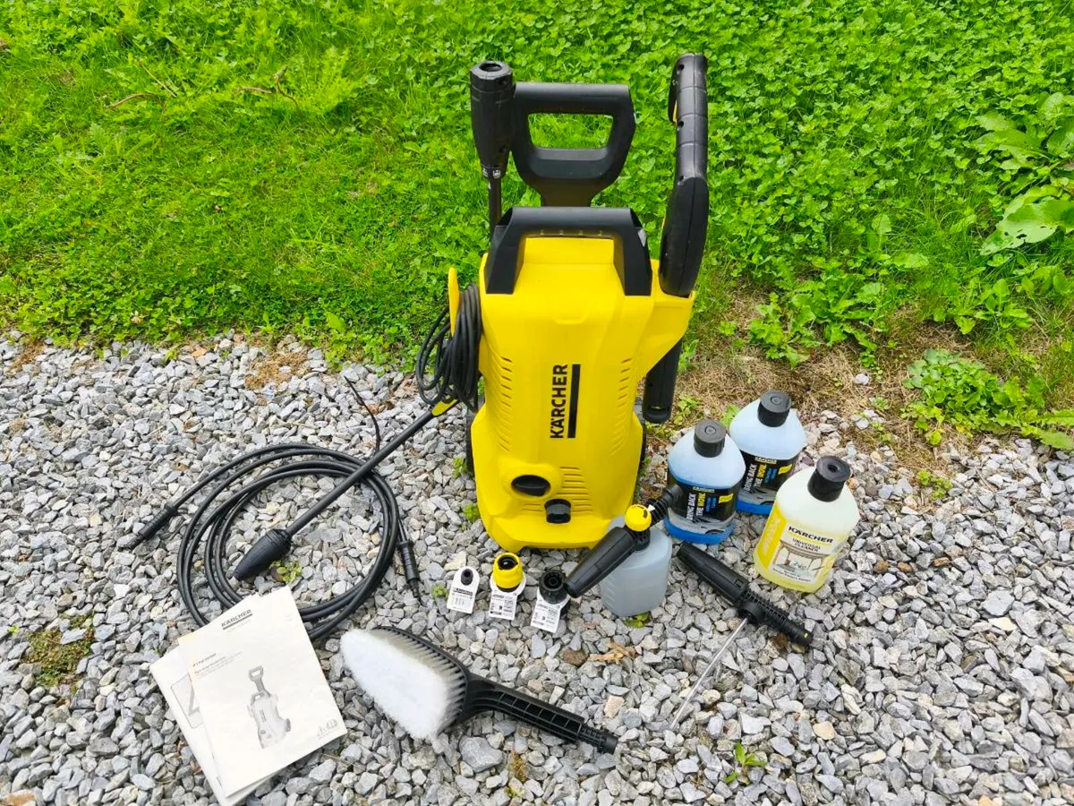 Karcher K2 pressure washer with car kit - Image 1