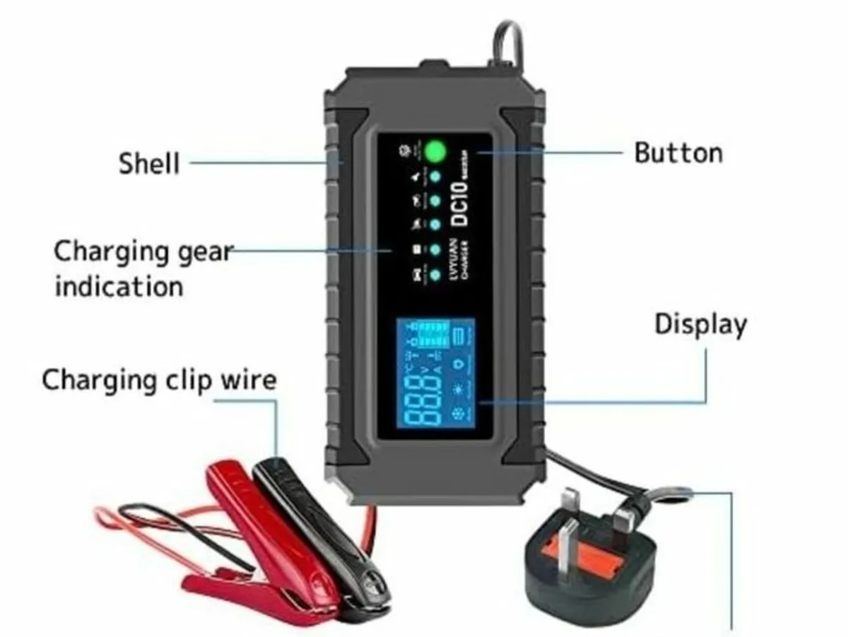 10Apms Car Battery Charger. - Image 3