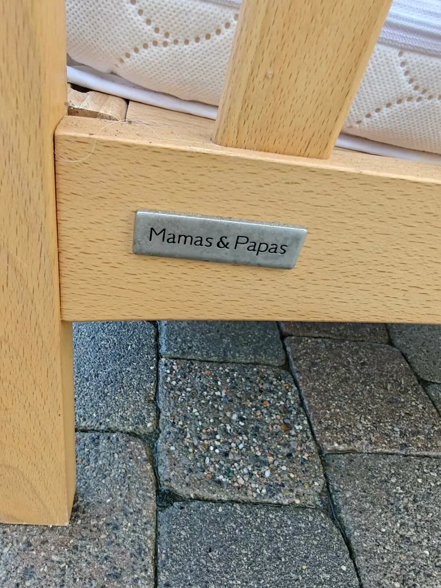 Mamas and Papas cot - Image 2