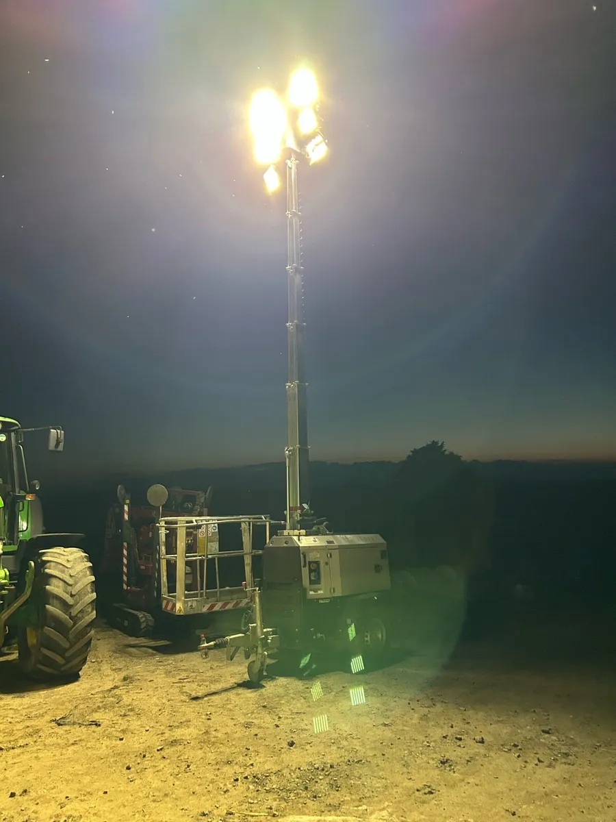 Trimie lighting tower sale/hire - Image 1