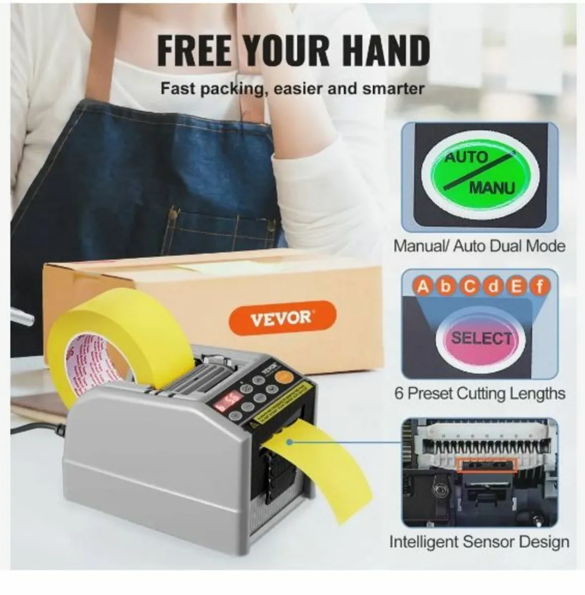 Zcut-9 Automatic Tape Dispenser Adhesive - Image 2