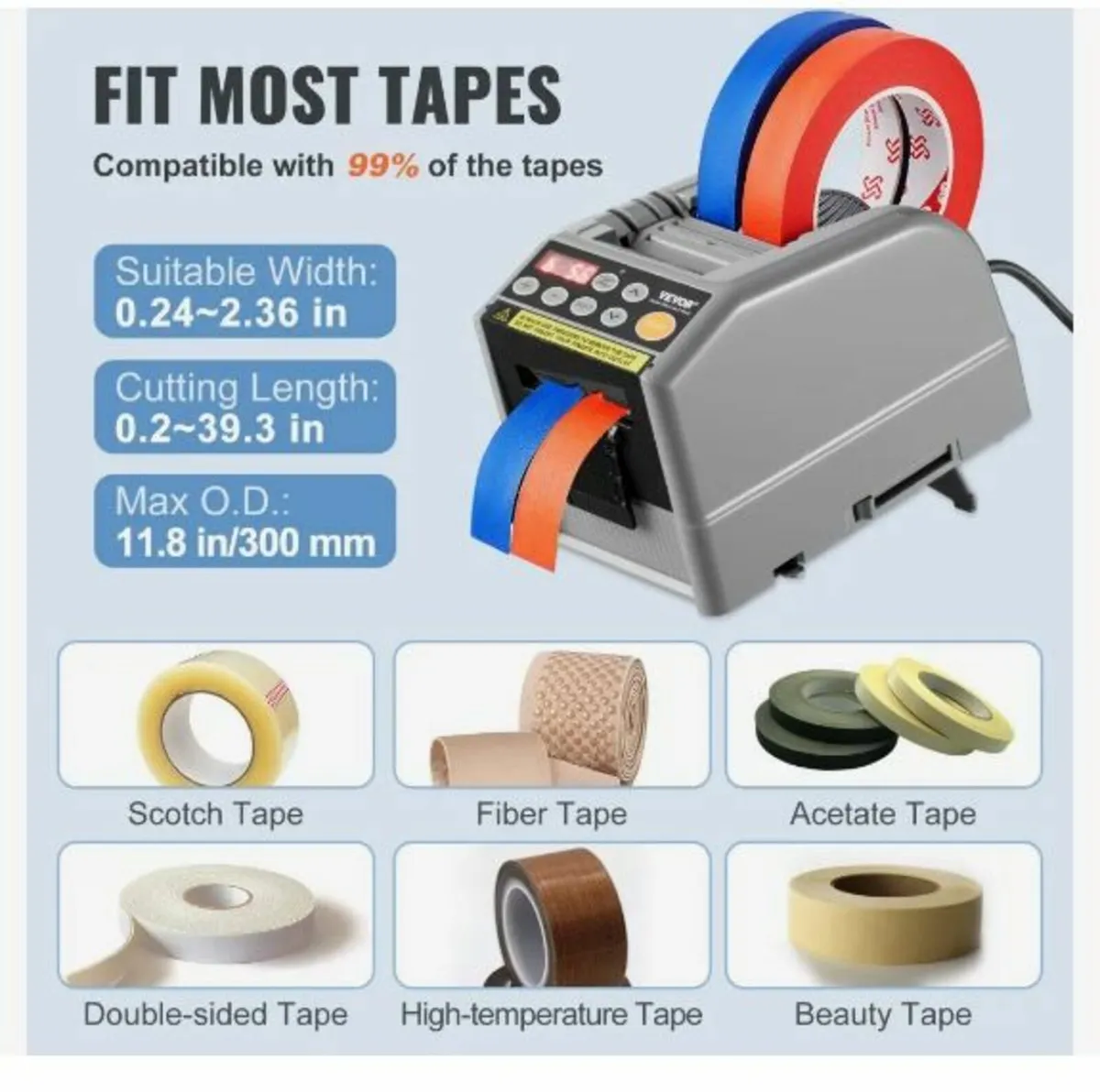 Zcut-9 Automatic Tape Dispenser Adhesive - Image 3
