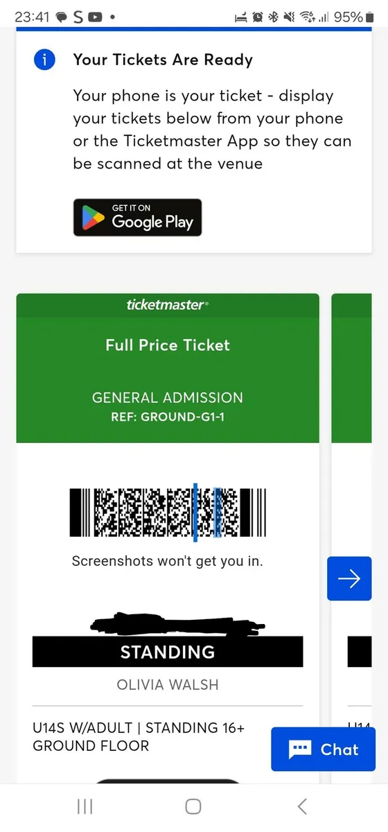 Corona tickets - Image 1