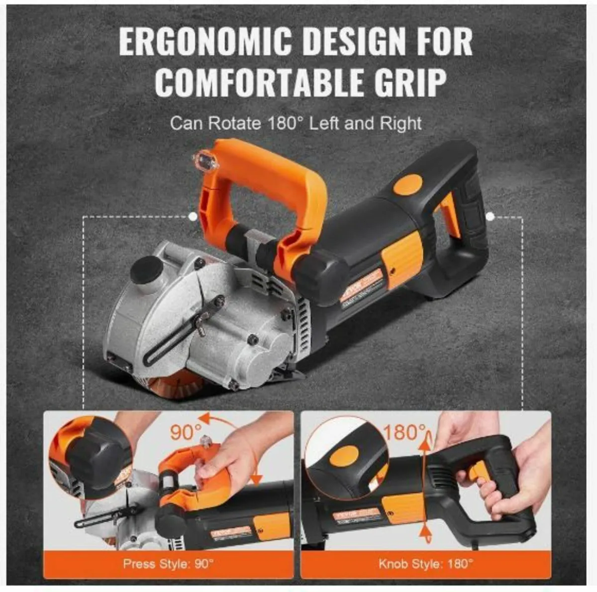 Electric Wall Chaser, Wall Groove Cutting Machine - Image 3