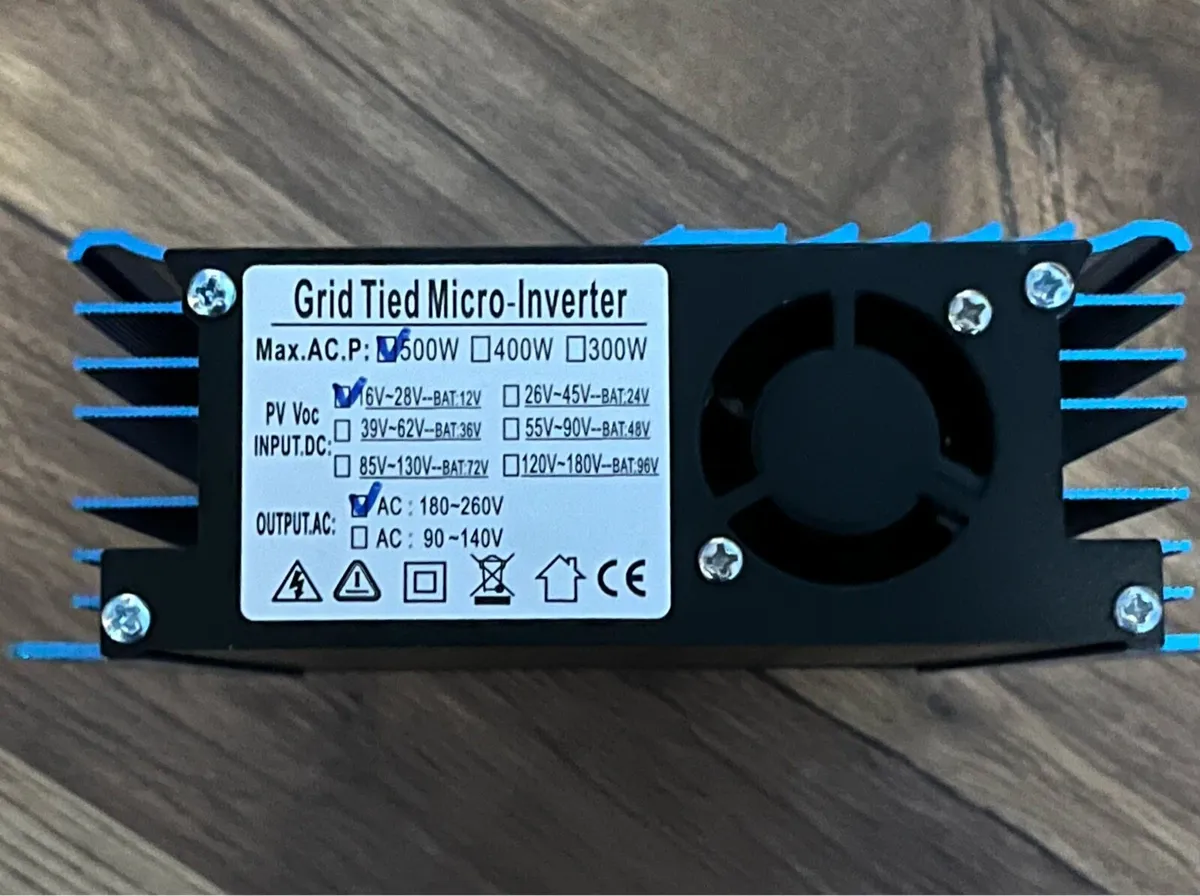 Brand New 500W Grid Tie Micro Inverter - Image 2
