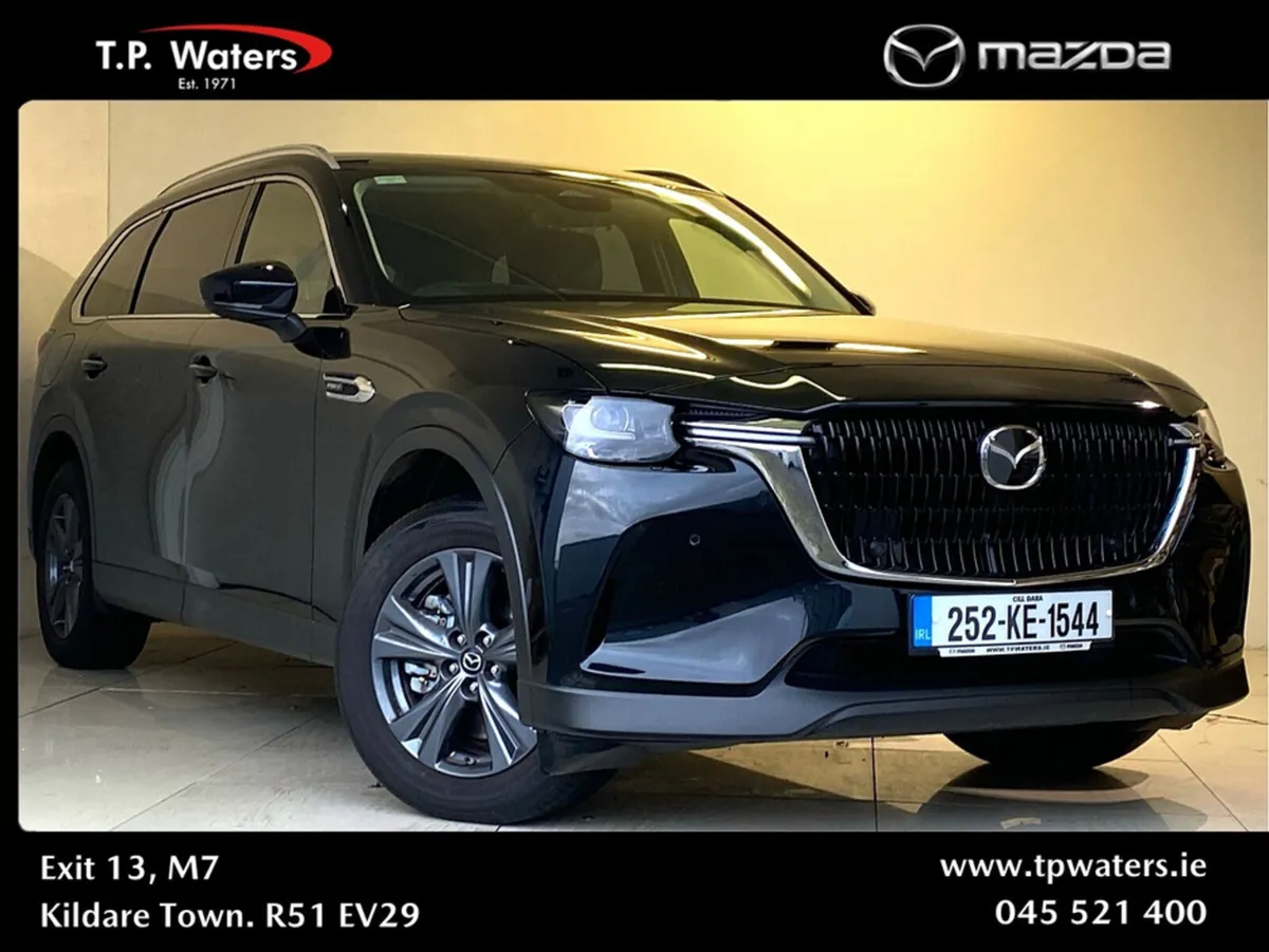 Mazda CX-80 EXCLUSIVE-LINE - PHEV - FULL BLACK LEA - Image 1