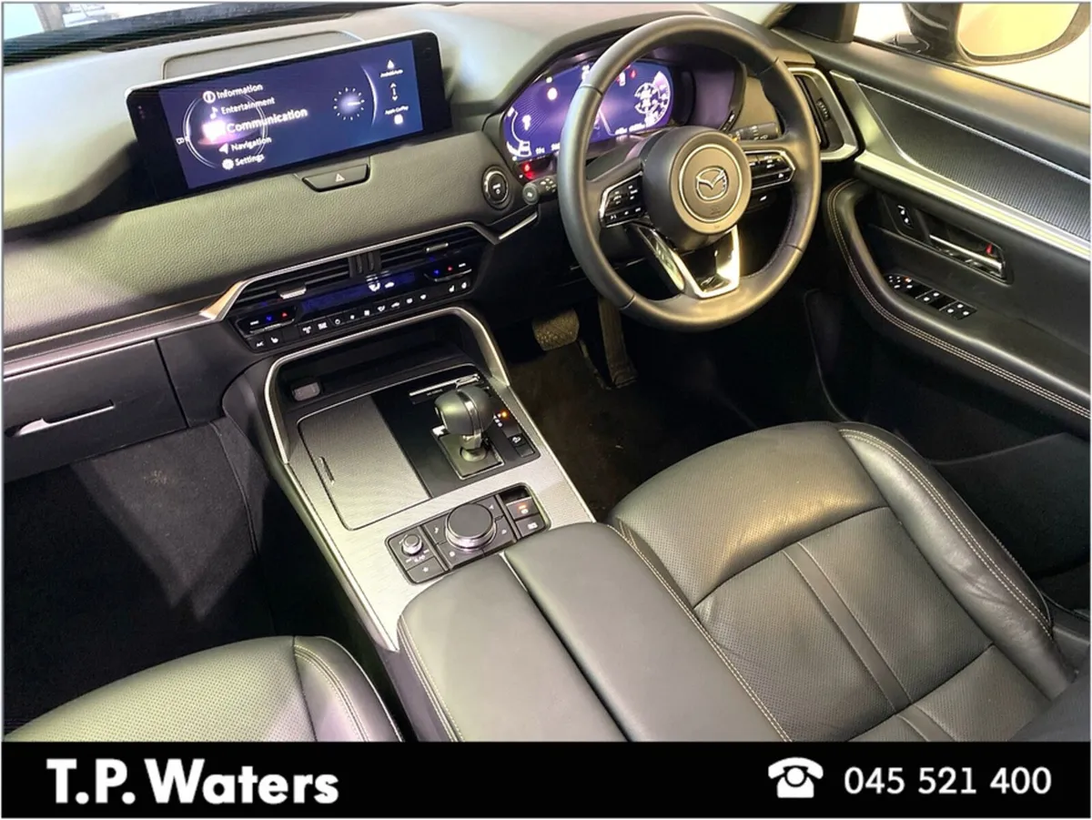 Mazda CX-80 EXCLUSIVE-LINE - PHEV - FULL BLACK LEA - Image 2