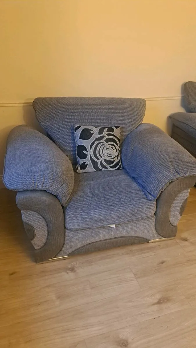 Armchair and 2 person couch - Image 1
