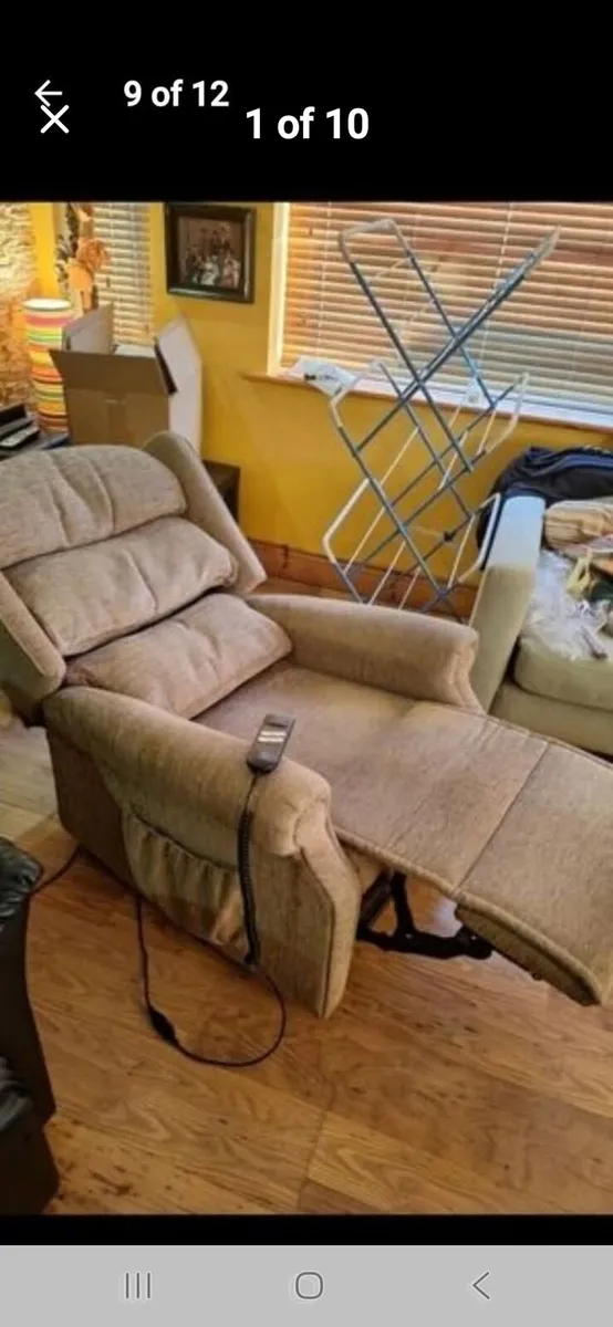 Electric riser recliner armchair - Image 1