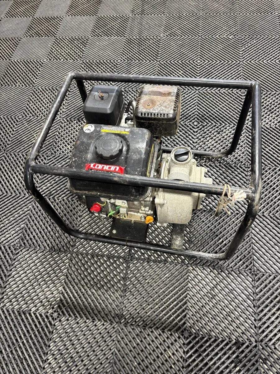 Lincon 2inch water pump, with suction and lay flat - Image 1