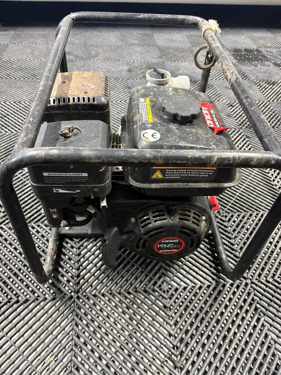 Lincon 2inch water pump, with suction and lay flat - Image 4