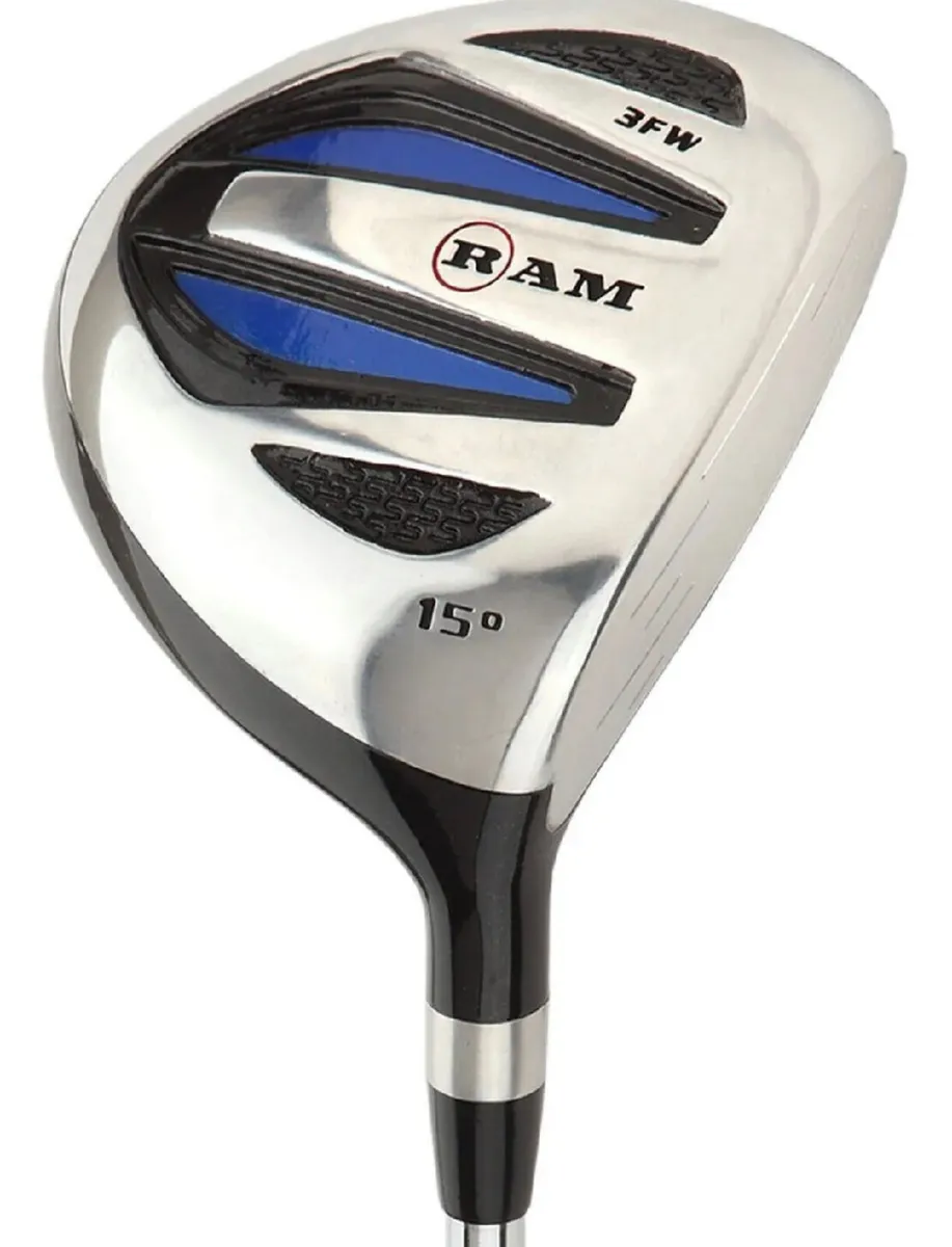 3 x NEW Woods Ram Golf EZ3 Mens Right/Left Handed - Image 3