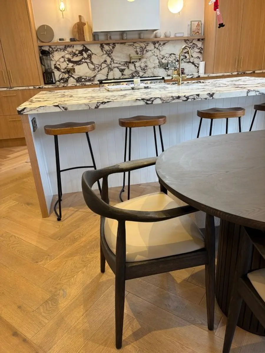 4 x kitchen bar stools - Image 2