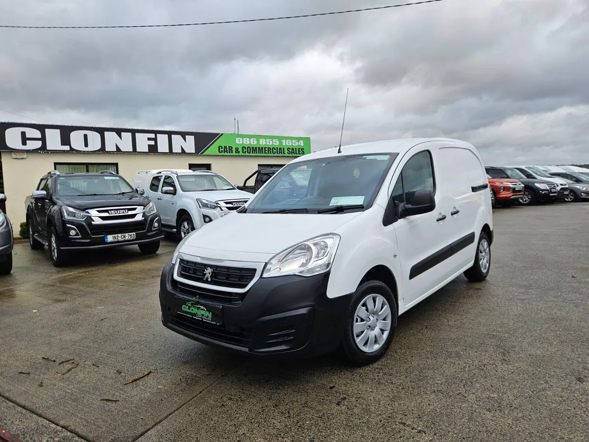 2019 PEUGEOT PARTNER 3 SEATER  1.6L TOP SPEC TOUCH - Image 1