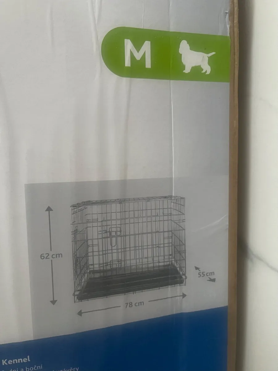 Brand New Medium Dog Crate (Still in the Box) - Image 1