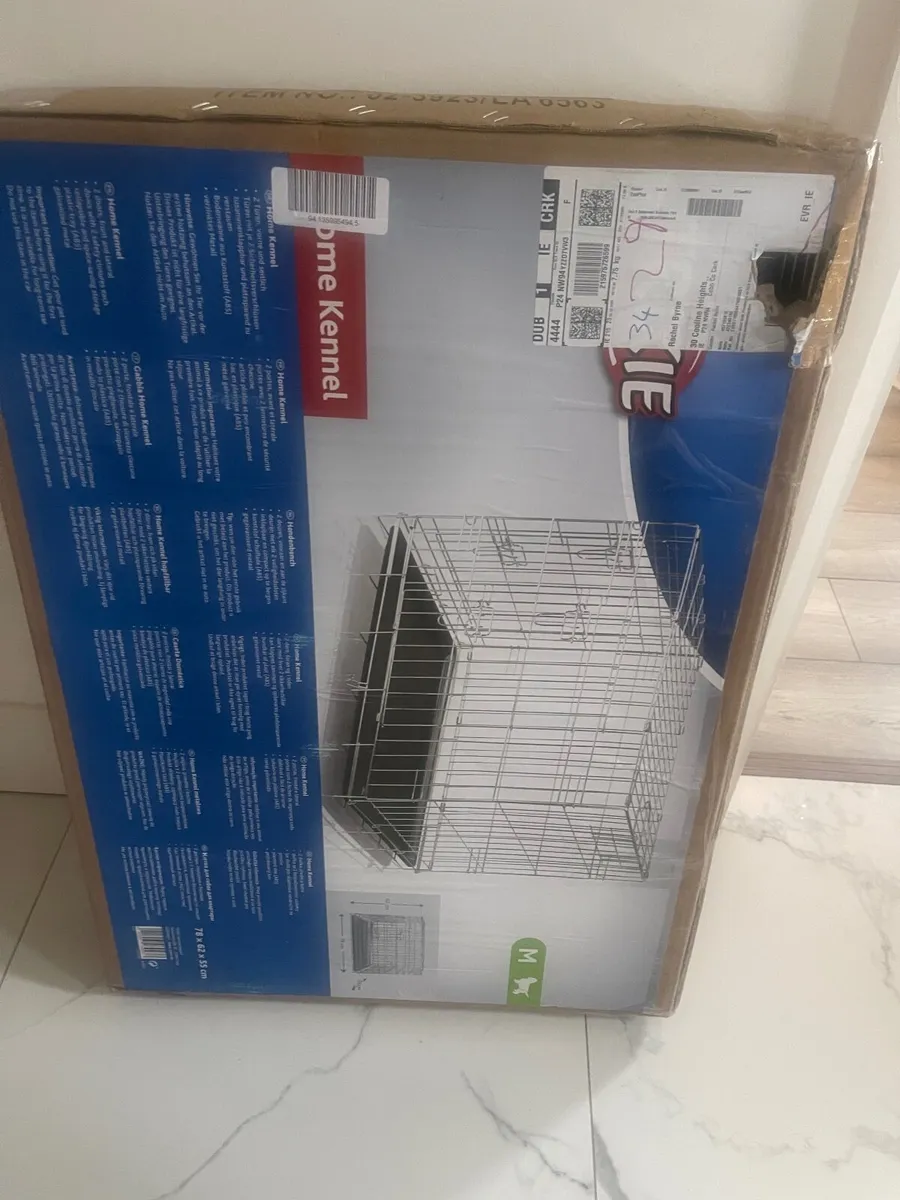 Brand New Medium Dog Crate (Still in the Box) - Image 2