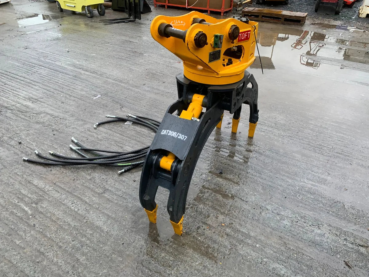 Hydraulic Log Grapple – Suit 4–8 Ton Digger - Image 4