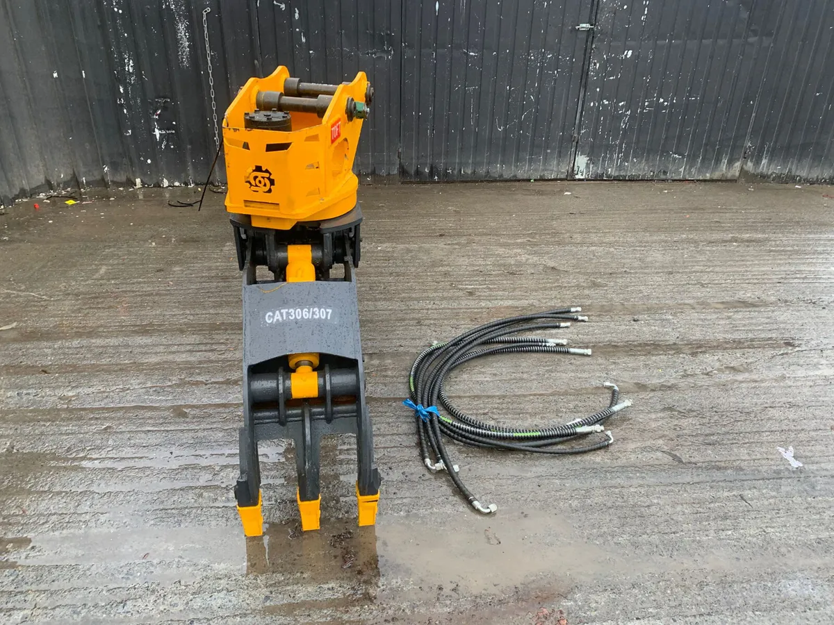 Hydraulic Log Grapple – Suit 4–8 Ton Digger - Image 3