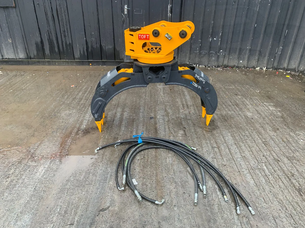 Hydraulic Log Grapple – Suit 4–8 Ton Digger - Image 2