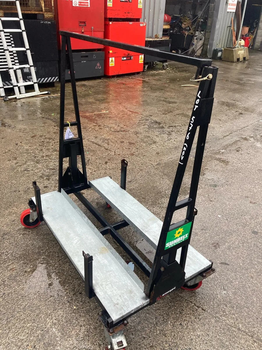 Armorgard Glass and Slab Trolley for sale - Image 4