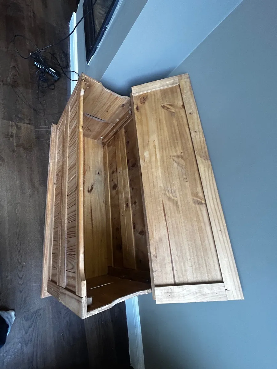 Wooden storage box - Image 3