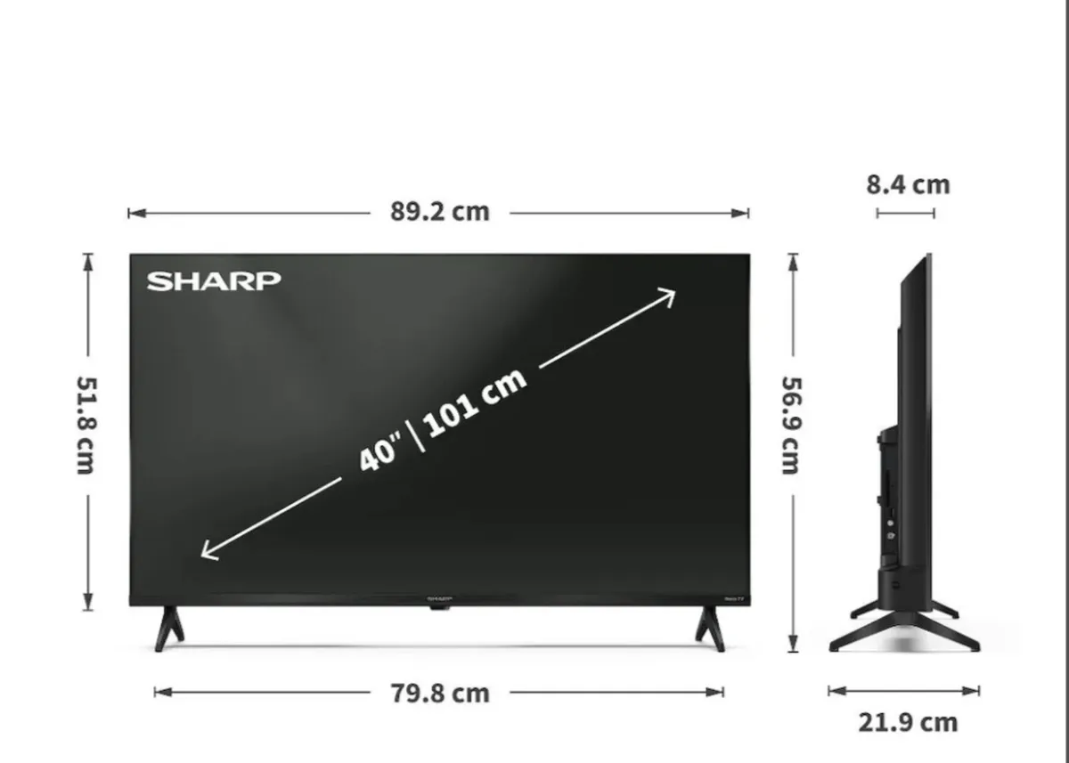 SHARP 40 Inch Full HD Roku Smart TV - Image 4