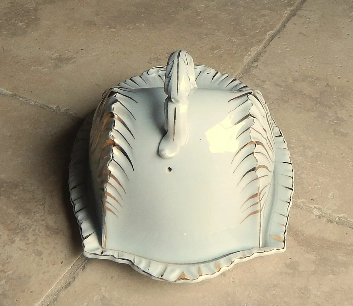 Vintage Porcelain Cheese Dome - Image 2
