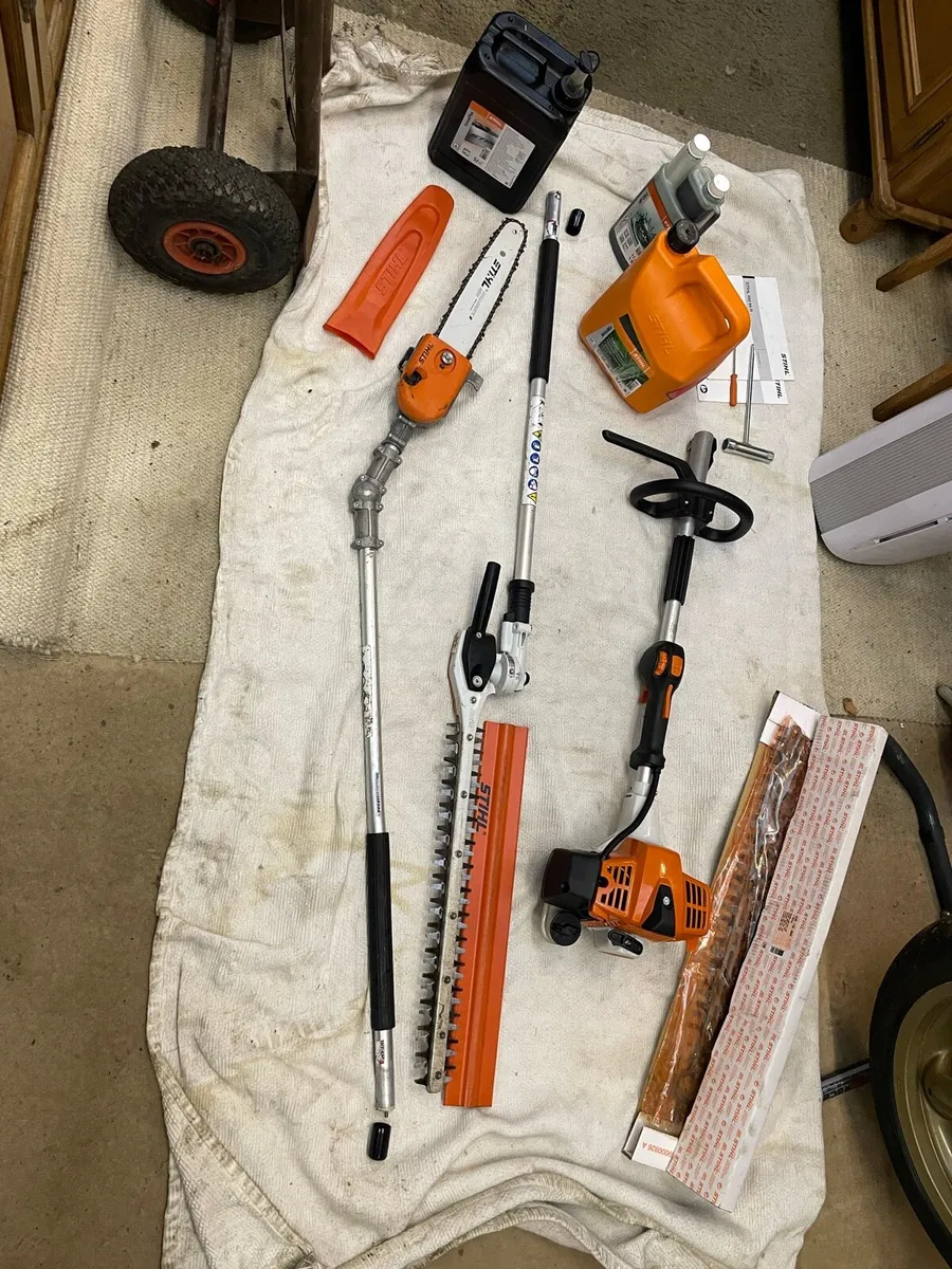 Stihl kombi, hedge trimmer, chain saw - Image 1