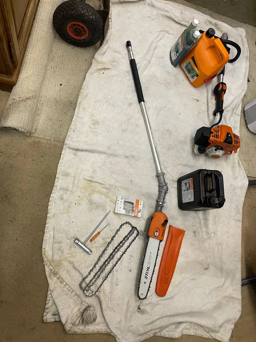 Stihl kombi, hedge trimmer, chain saw - Image 4