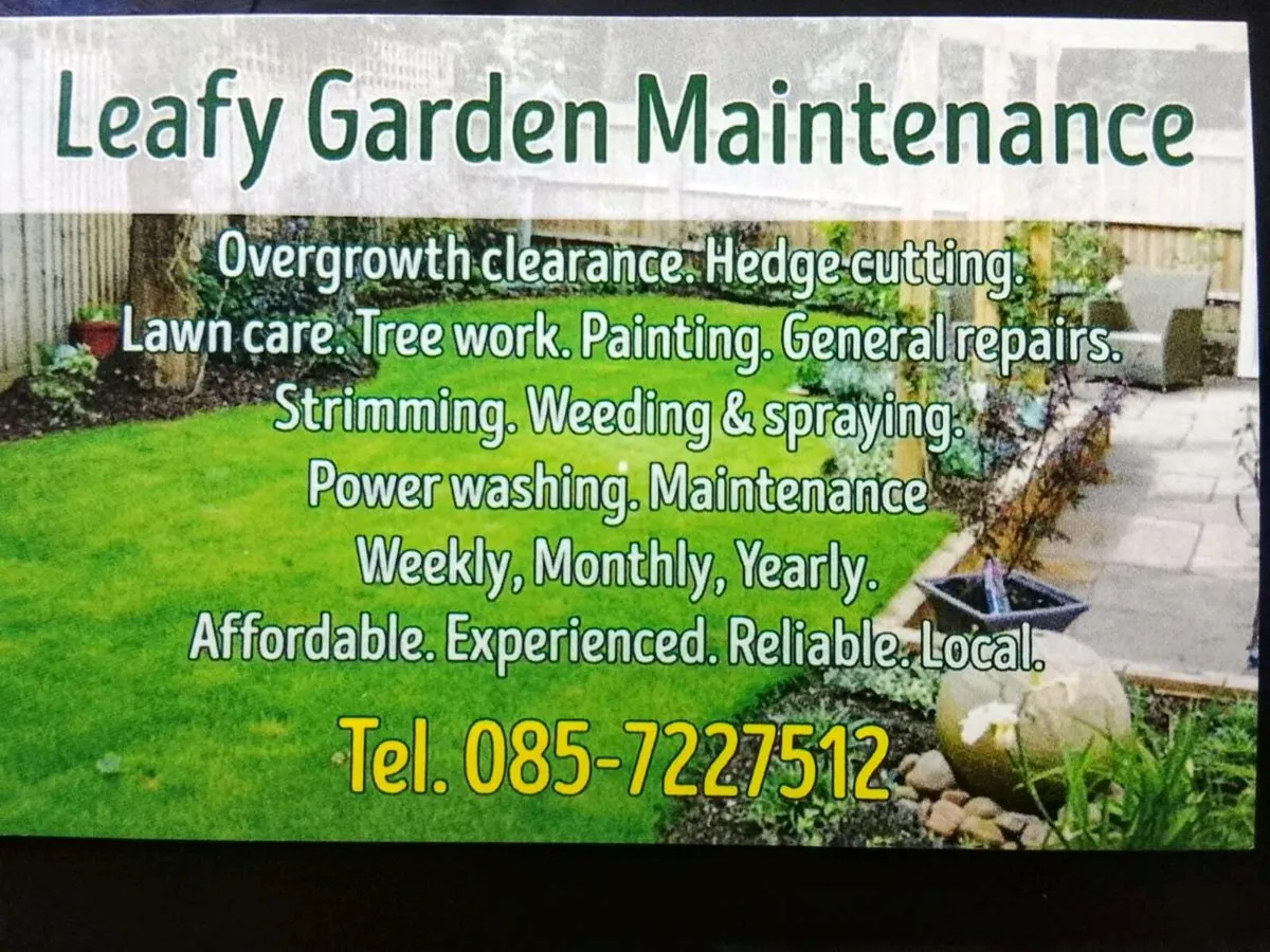 Leafy Garden Maintenance