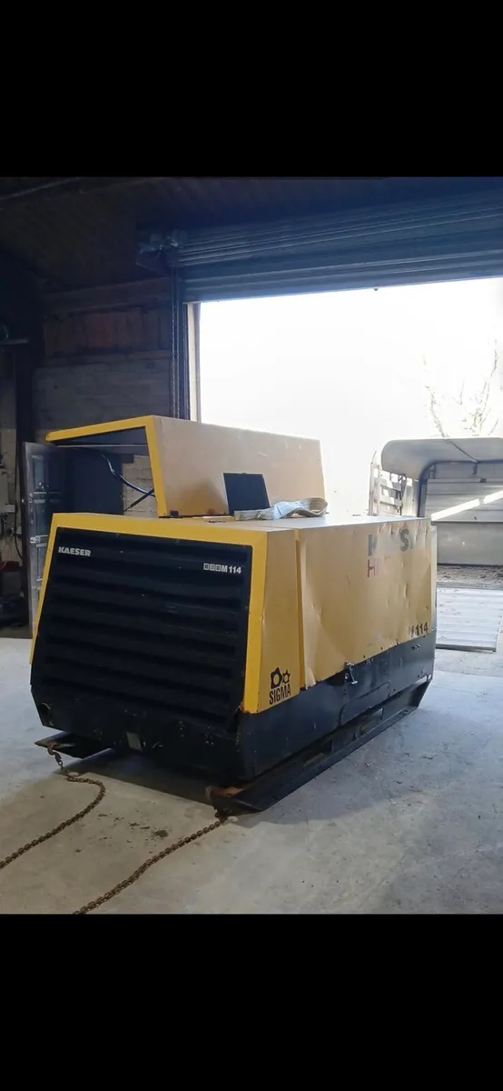 Kaeser m144 compressor 375 cfm