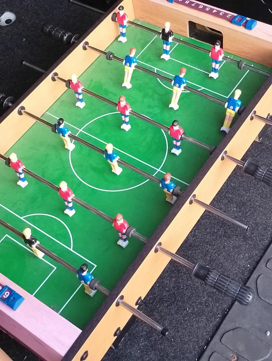 Football game table top foosball - Image 2