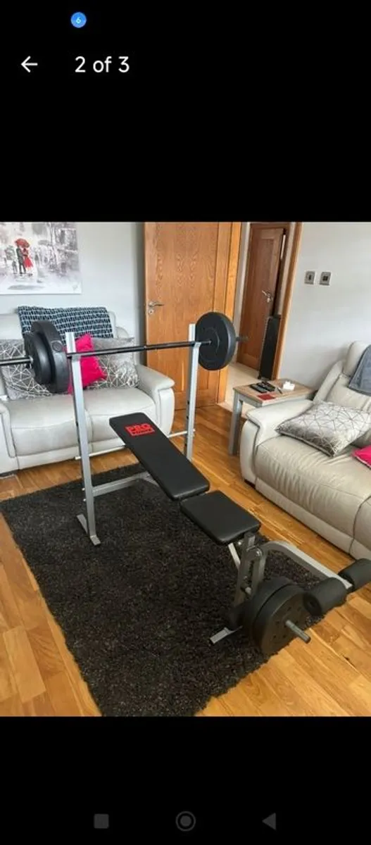 Adjustable multi exercise weight bench, - Image 2