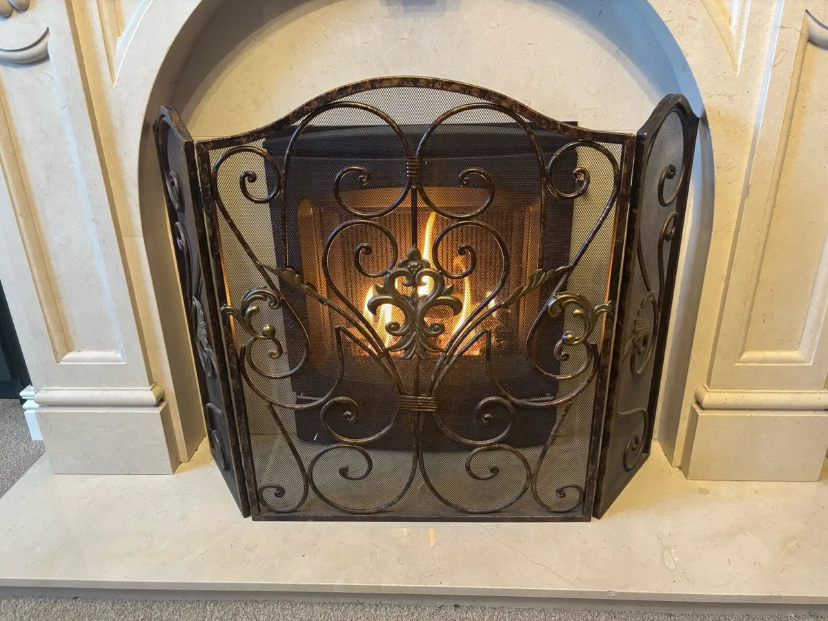 Mindy Brownes Fire Screen Bronze