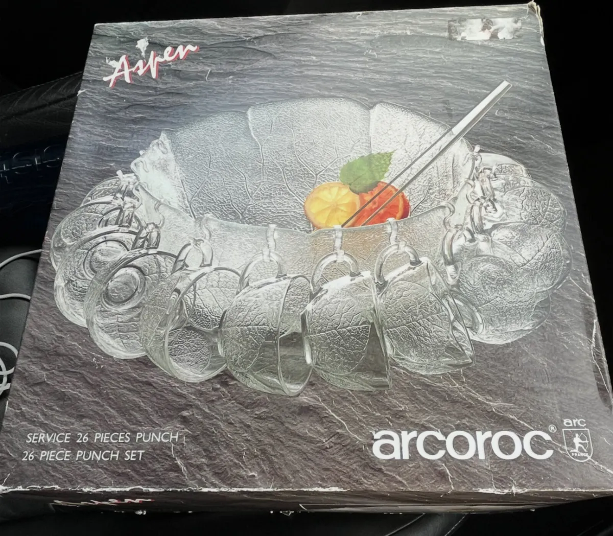Party 🥳 vintage 21 piece French punch set - Image 1