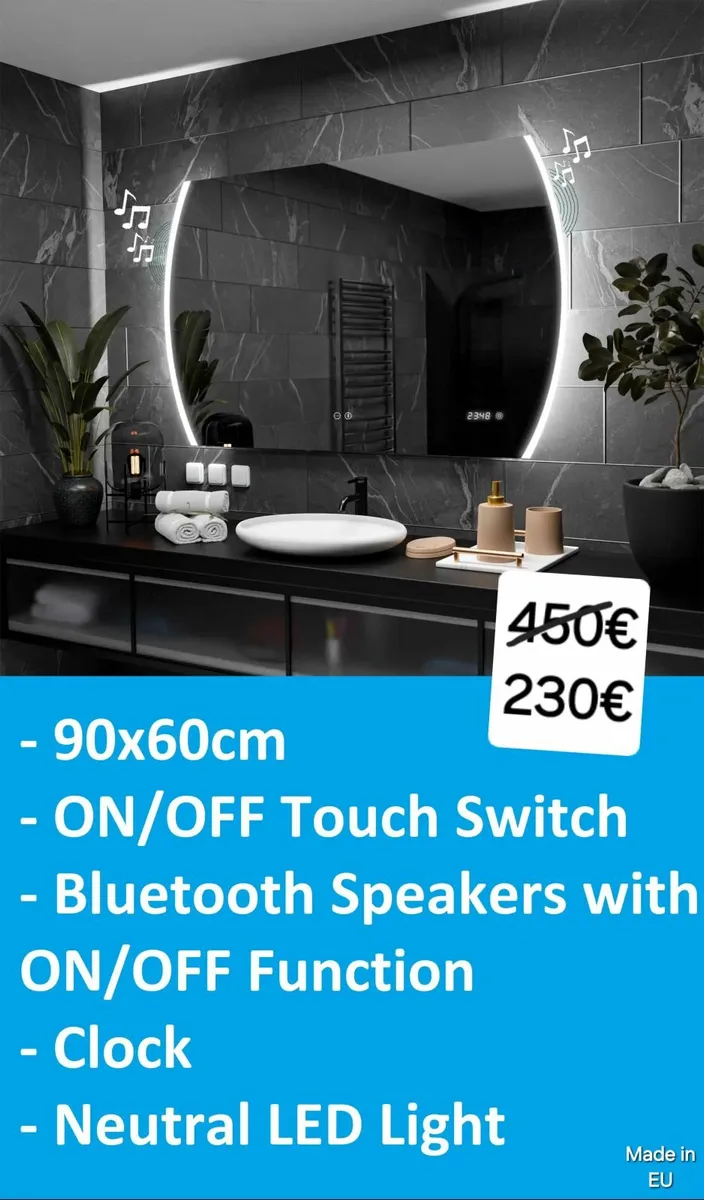 LED Bathroom Mirror - Image 1