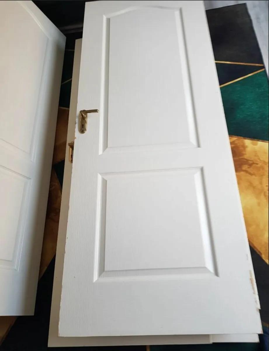 white internal doors (good condition)