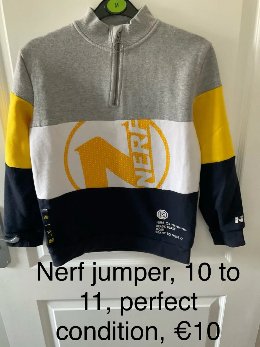 Nerf jumper, 10 to 11, great condition