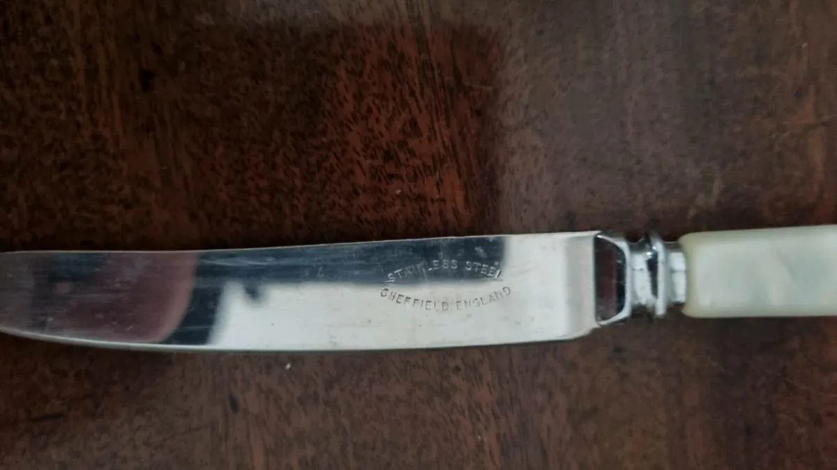 Antique Steel knife Set - Image 2