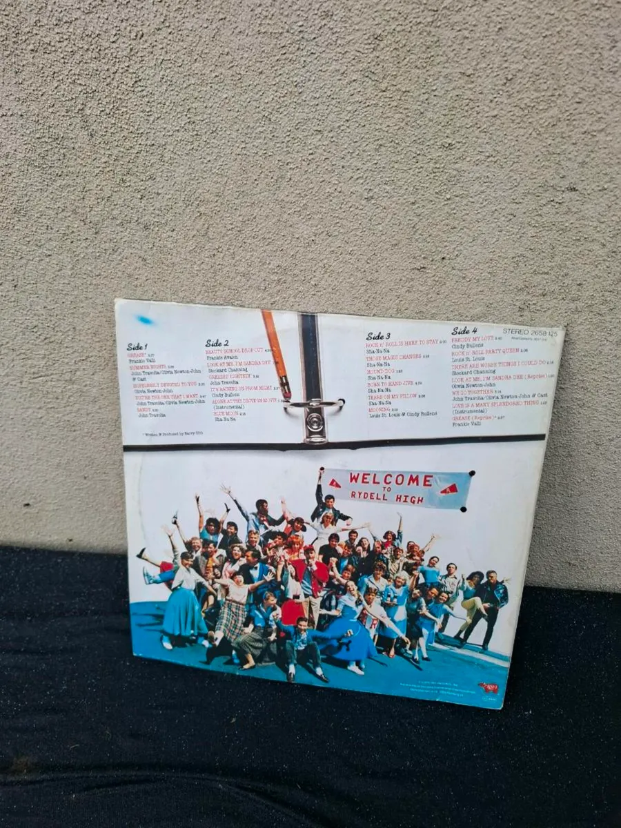 Vinyl lp grease double - Image 2