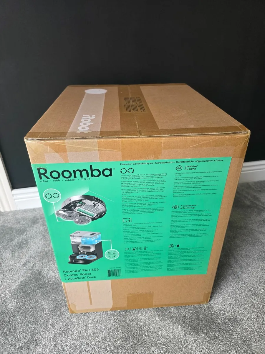 iRobot Roomba Plus 505 Combo Robot with AutoWash - Image 2