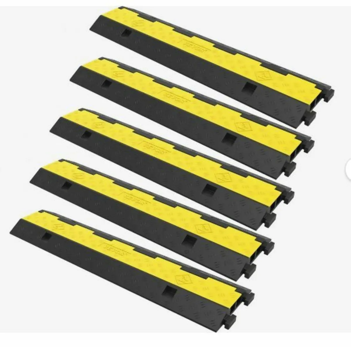 Cable Protector Ramp 101x24.5x5 cm , 5 Packs - Image 1
