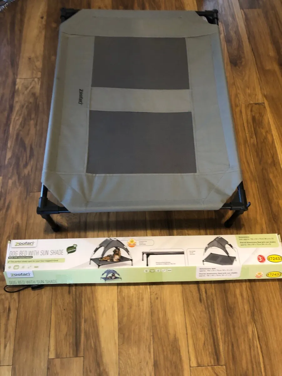 Dog bed with Removable sunshade - Image 2