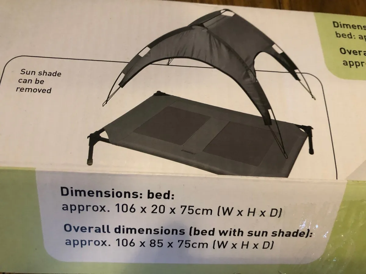 Dog bed with Removable sunshade - Image 3