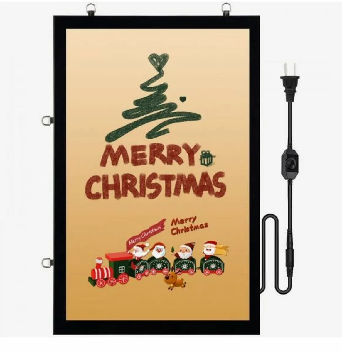 LED Poster Frame in Black, 16 x 24 Inch Picture - Image 1