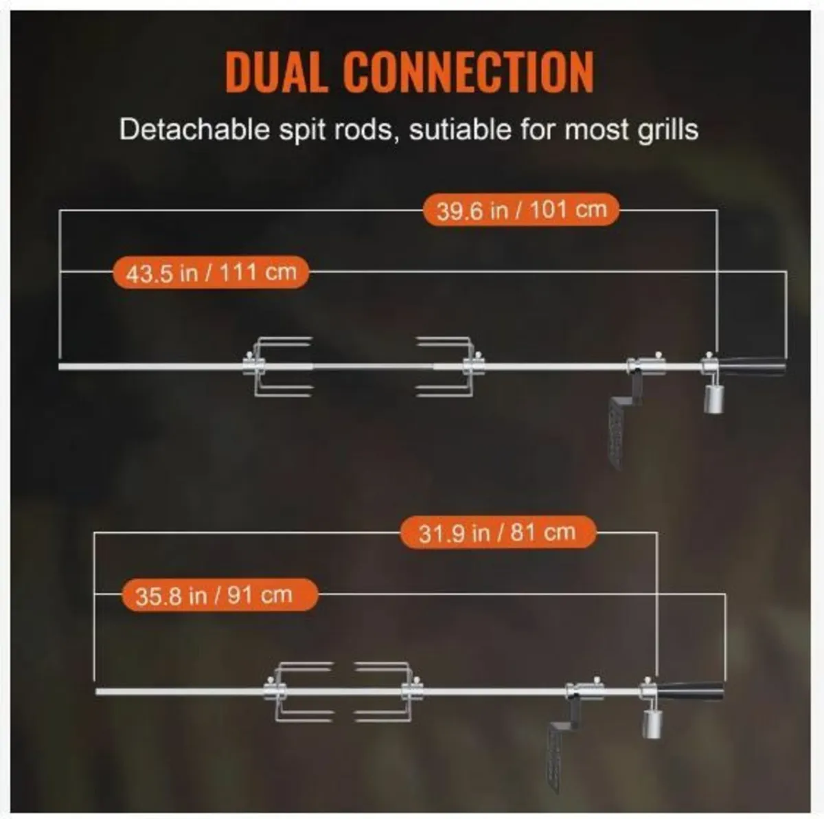 Universal Grill Rotisserie Kit - Image 4