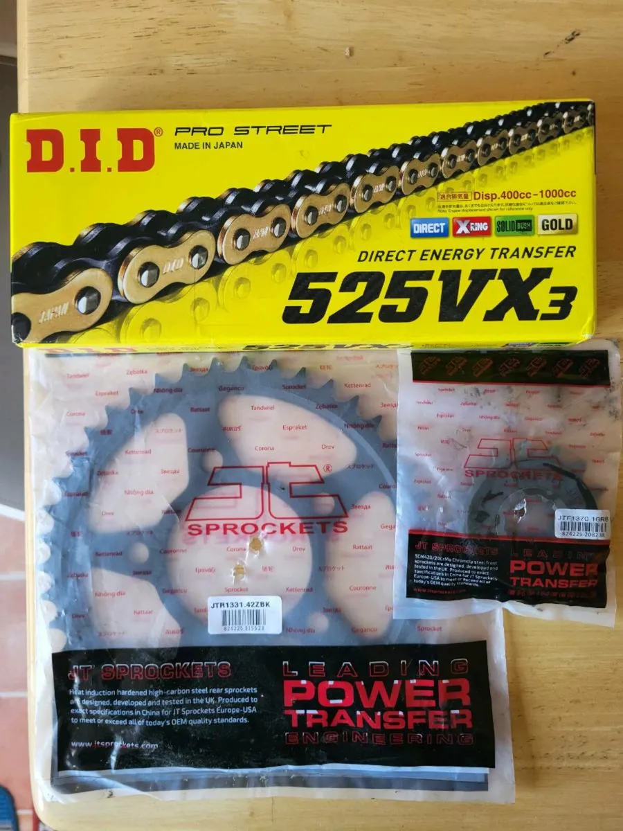 Chain + Sprocket kit. - Image 1