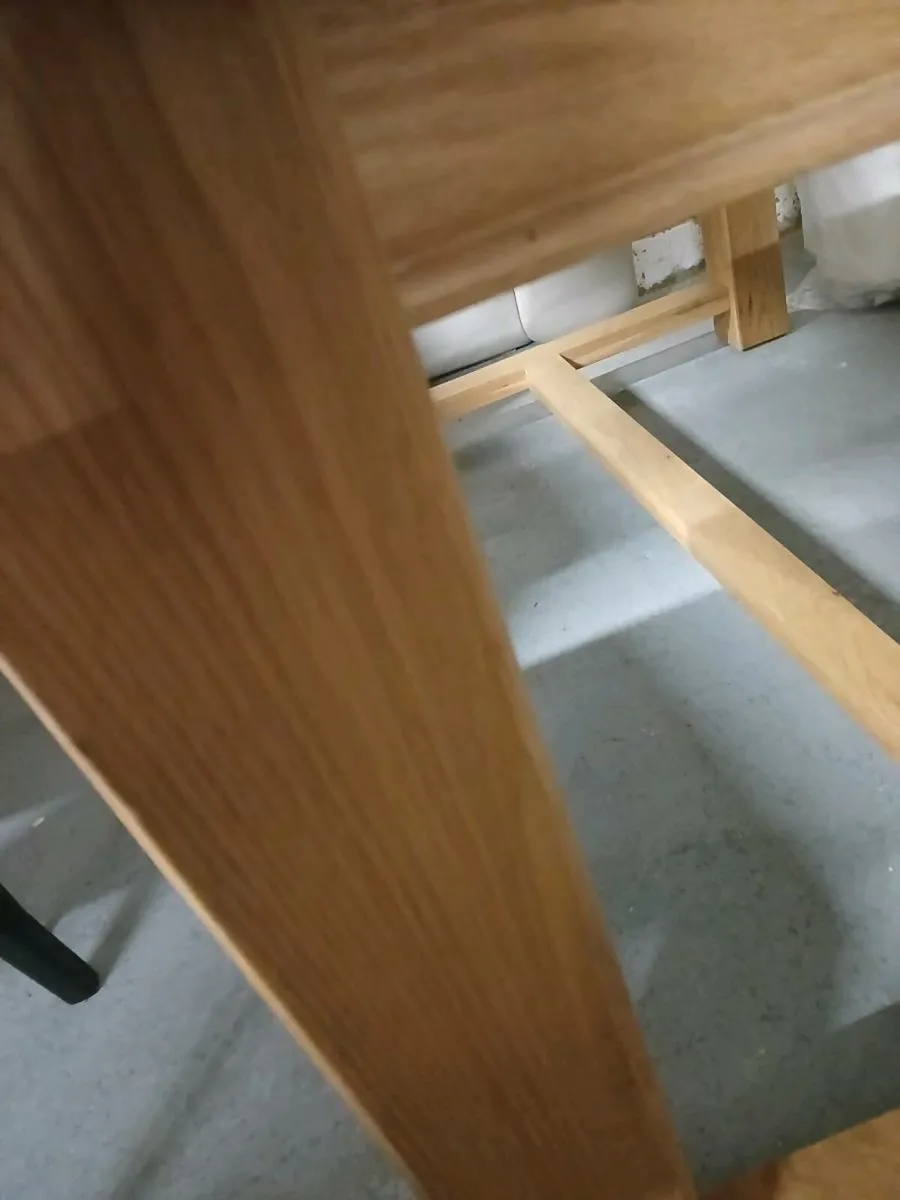 Oak table oval - Image 3