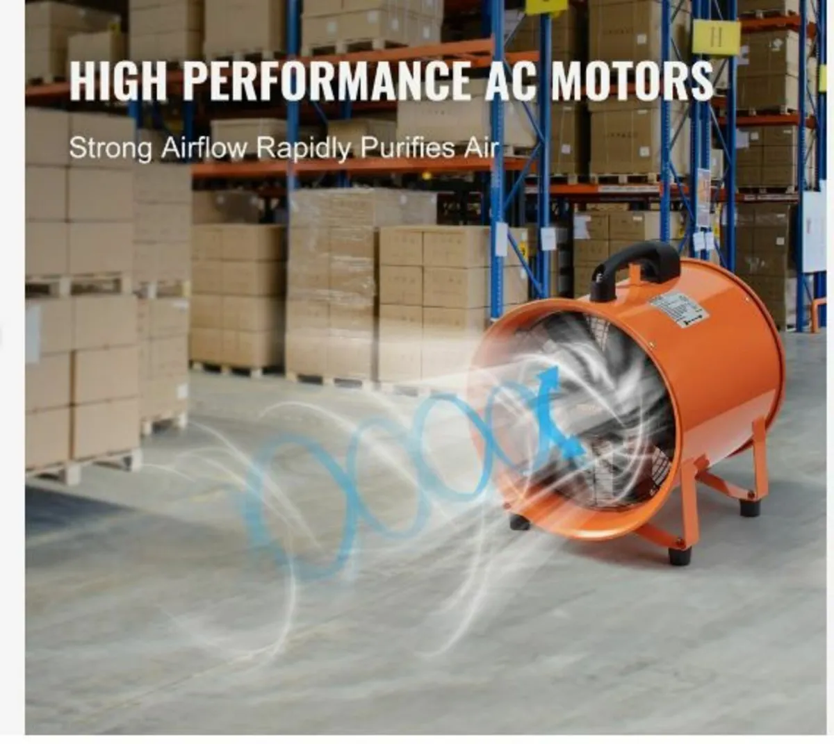 Portable Ventilator, 304.8mm Heavy Duty - Image 3